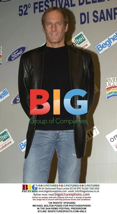 Michael Bolton at San Remo Festival