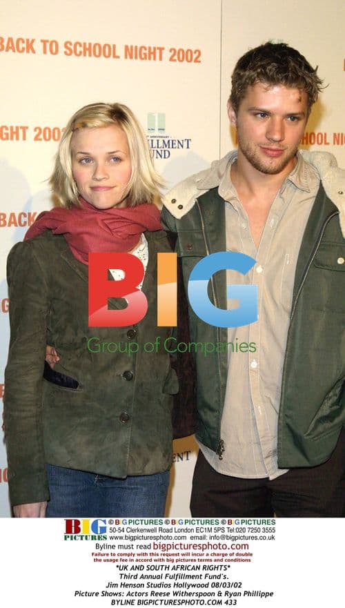 Reese Witherspoon & Ryan Phillippe at Fulfillment Fund Event