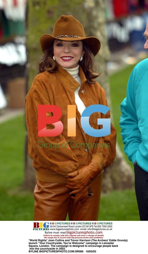 Joan Collins and Trevor Harrison launch countryside campaign