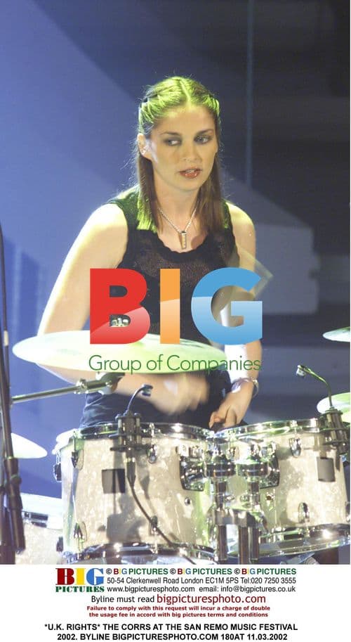 The Corrs at San Remo Music Festival 2002