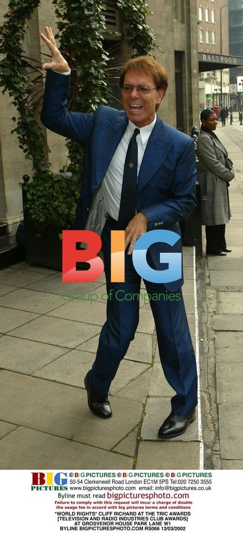 Cliff Richard at TRIC Awards