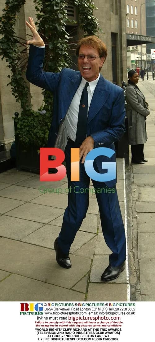 Cliff Richard at TRIC Awards