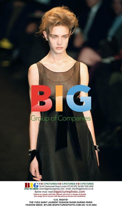 Yves Saint Laurent Fashion Show at Paris Fashion Week