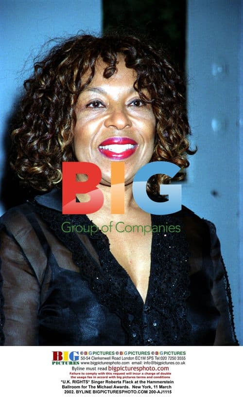 Singer Roberta Flack at The Michael Awards
