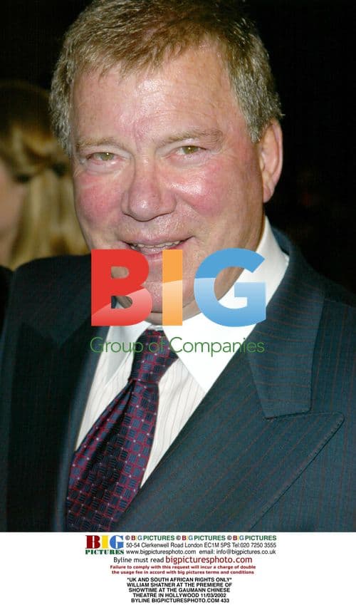 William Shatner at Showtime Premiere