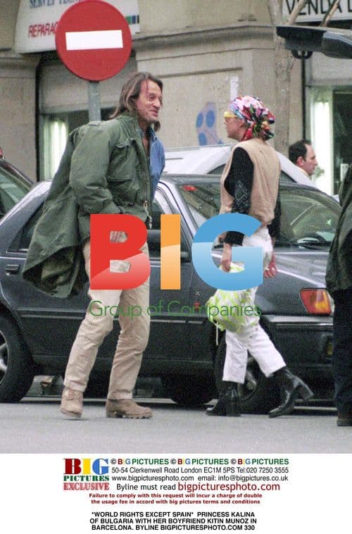 Princess Kalina of Bulgaria with boyfriend in Barcelona