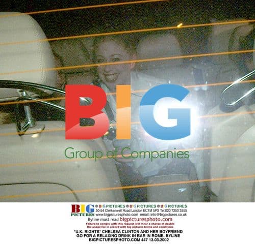 Chelsea Clinton and boyfriend relax in Rome