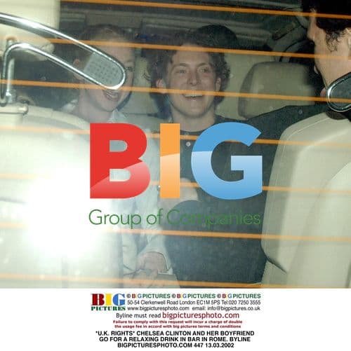 Chelsea Clinton and Boyfriend in Rome