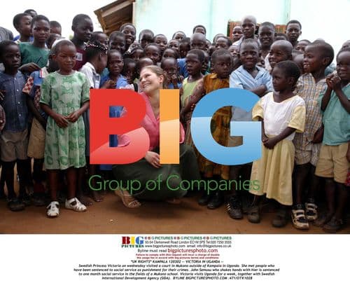 Princess Victoria in Uganda