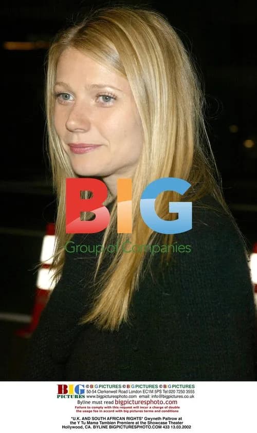 Gwyneth Paltrow at Y Tu Mama Tambien Premiere