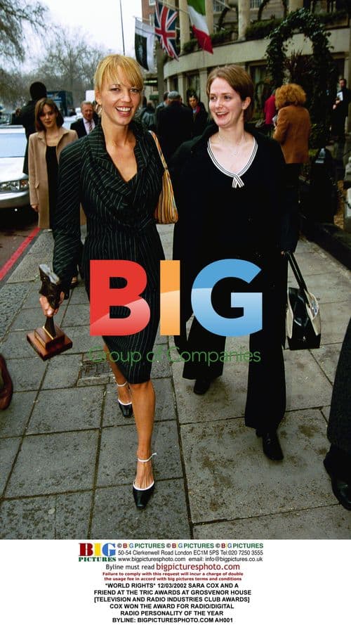 Sara Cox at TRIC Awards