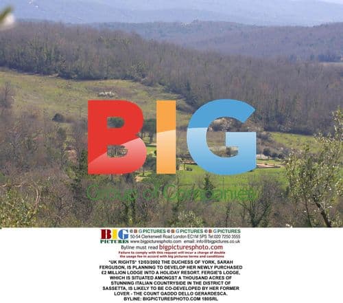 Fergie to Develop £2M Lodge in Italy