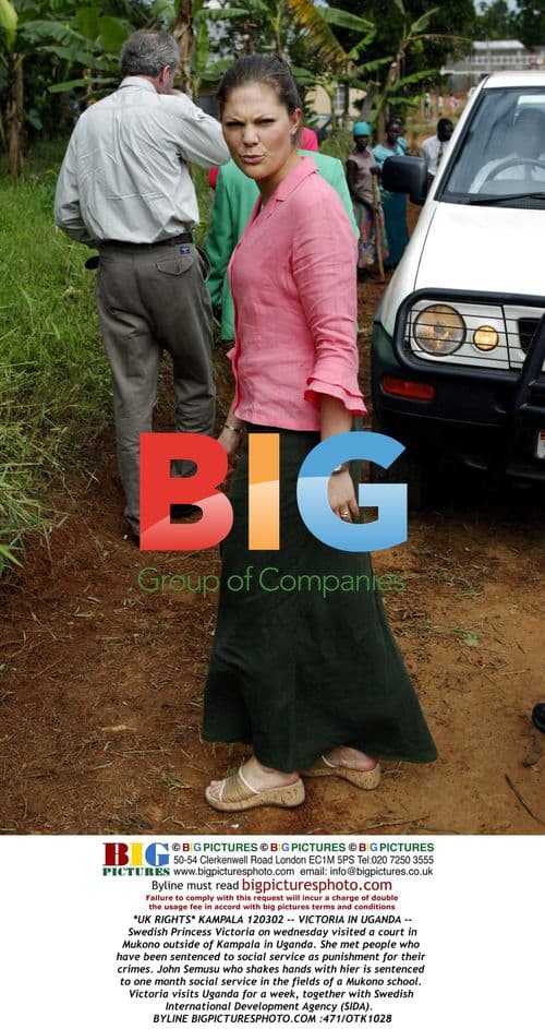 Princess Victoria Visits Uganda