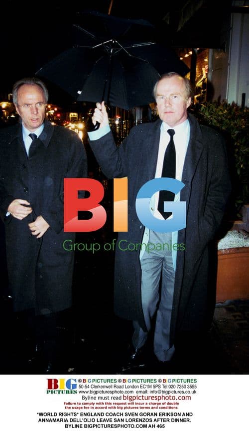 Erikson and Dell'Olio Leave Dinner