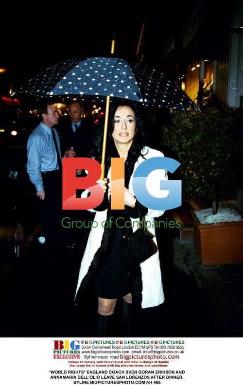 Erikson and Dell'Olio Leave Dinner