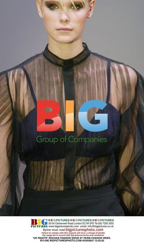 Rochas Fashion Show at Paris Fashion Week