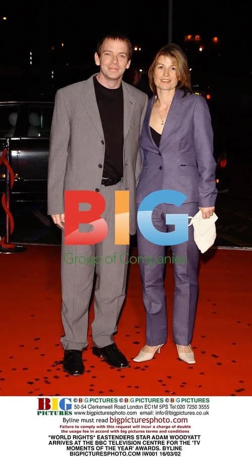 EASTENDERS Star Adam Woodyatt at BBC Awards