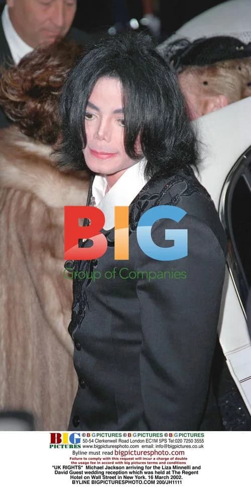Michael Jackson at Liza Minnelli's wedding reception