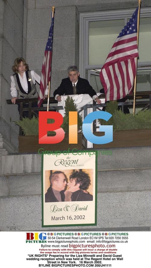 Liza Minnelli and David Guest's Wedding Reception