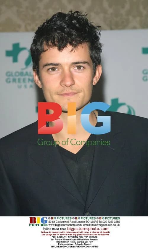 Orlando Bloom at Green Cross Millennium Awards