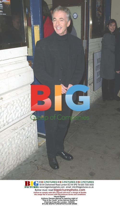 Anthony Daniels at "This is Our Youth" opening