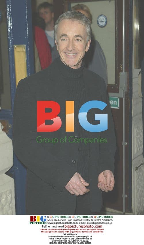 Anthony Daniels at 'This is Our Youth' opening