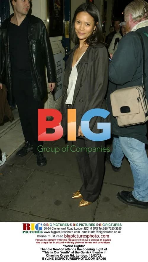 Thandie Newton at "This is Our Youth" opening