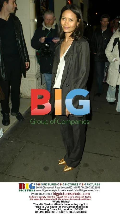 Thandie Newton at "This is Our Youth" opening