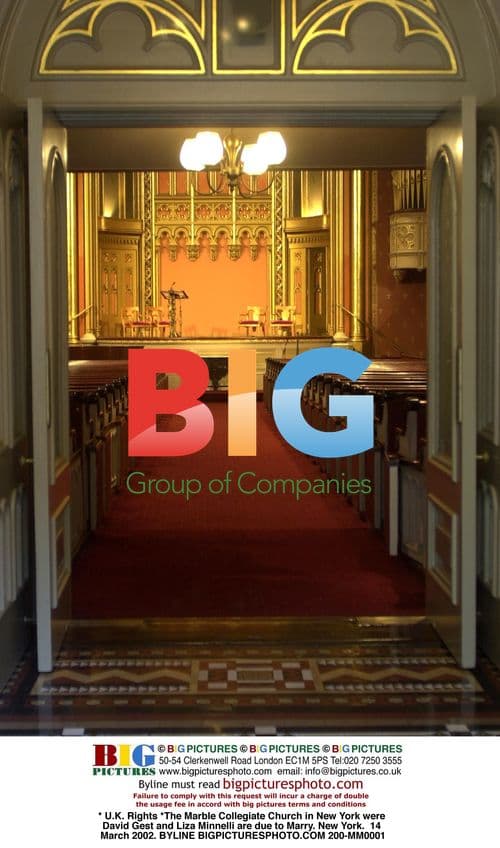 David Gest and Liza Minnelli's Wedding at Marble Collegiate Church