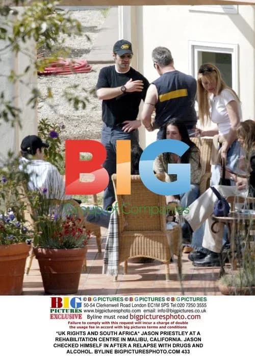 Jason Priestley at Malibu Rehab Center