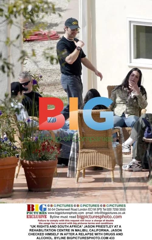 Jason Priestley at Malibu Rehab Center