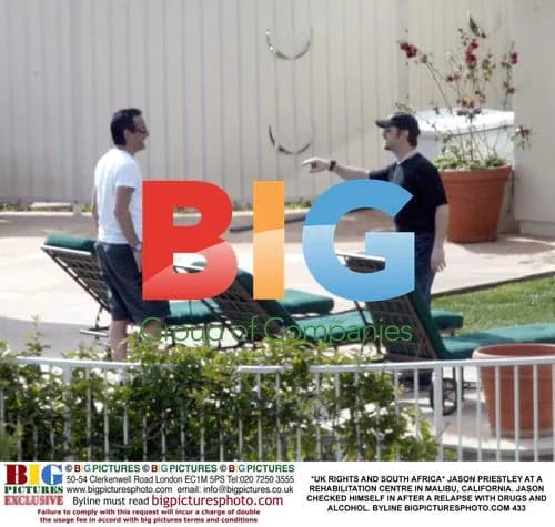 Jason Priestley at Malibu Rehab Center