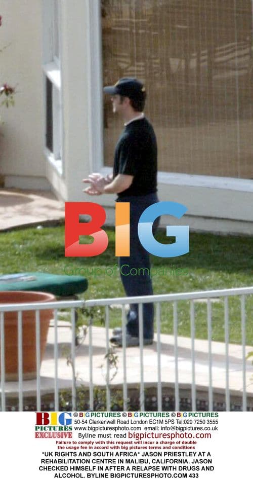 Jason Priestley at Malibu Rehab Center