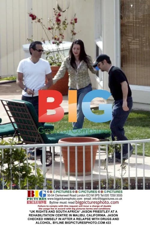 Jason Priestley at Malibu Rehab Center