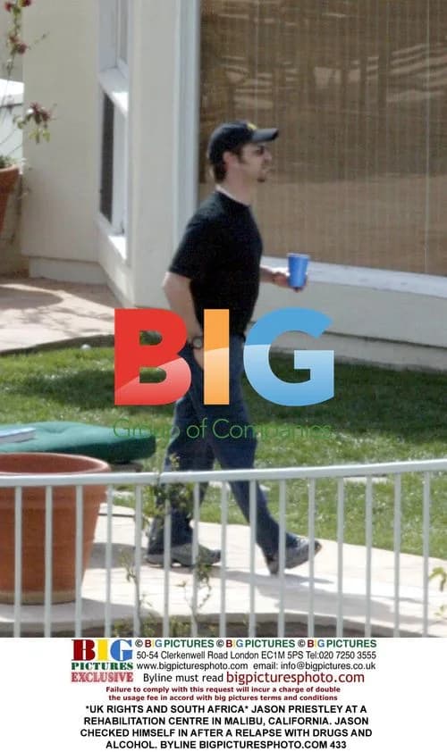 Jason Priestley at Malibu rehab center
