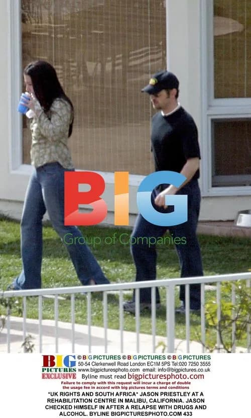 Jason Priestley at Malibu rehab center