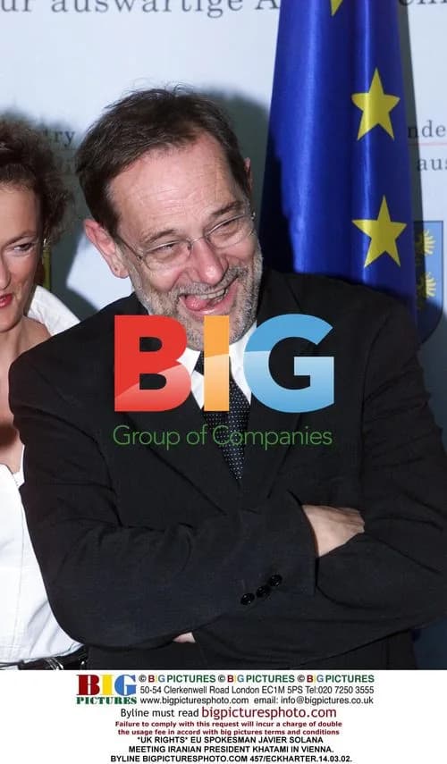 Javier Solana Meeting Iranian President Khatami