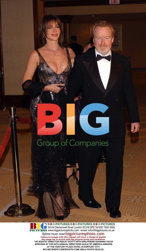 Ridley Scott and Giannina Facio at DGA Awards