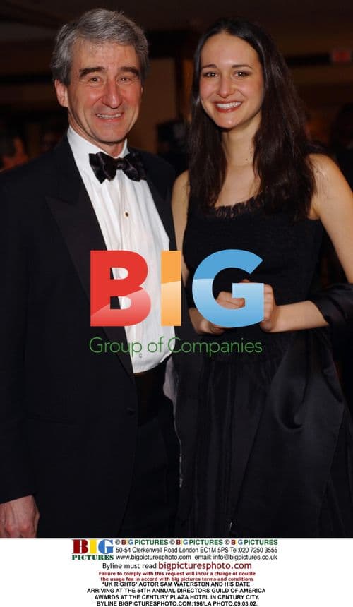 Sam Waterston and date at DGA Awards