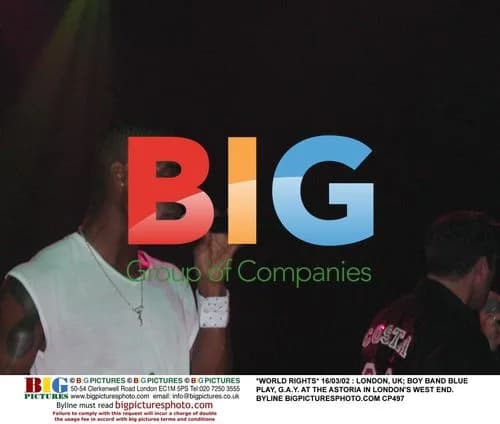 Boy Band Blue Performs at G.A.Y. in London