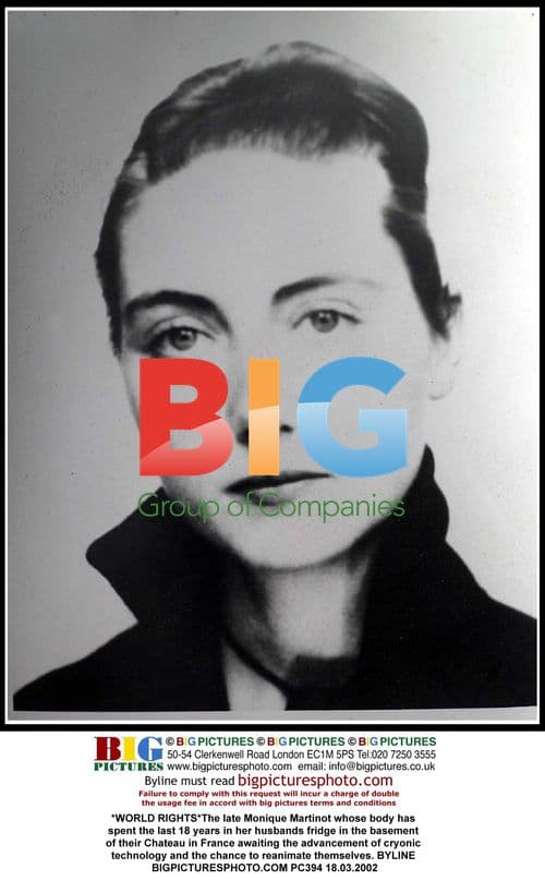 Monique Martinot Cryonic Remains