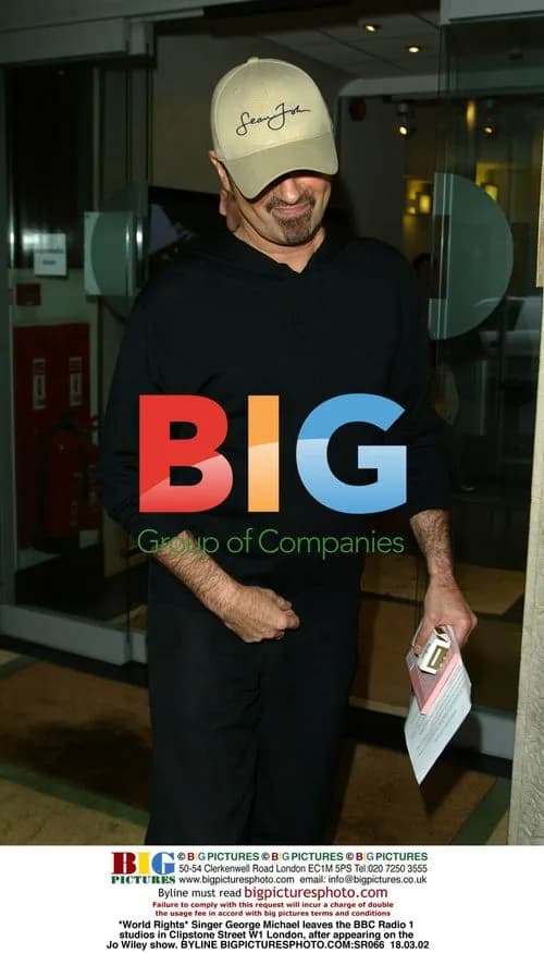 George Michael Leaves BBC Radio 1 Studios