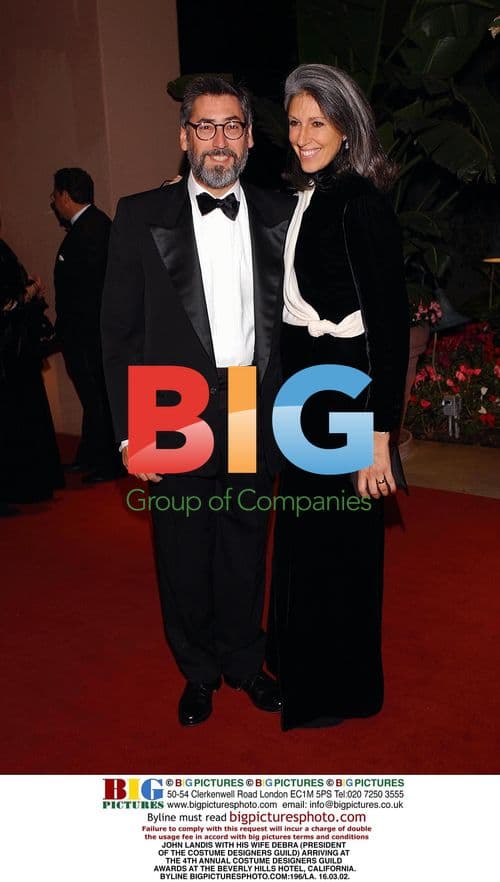 John Landis and Wife Debra at Costume Designers Guild Awards