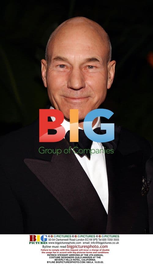 Patrick Stewart at 4th Annual Costume Designers Guild Awards