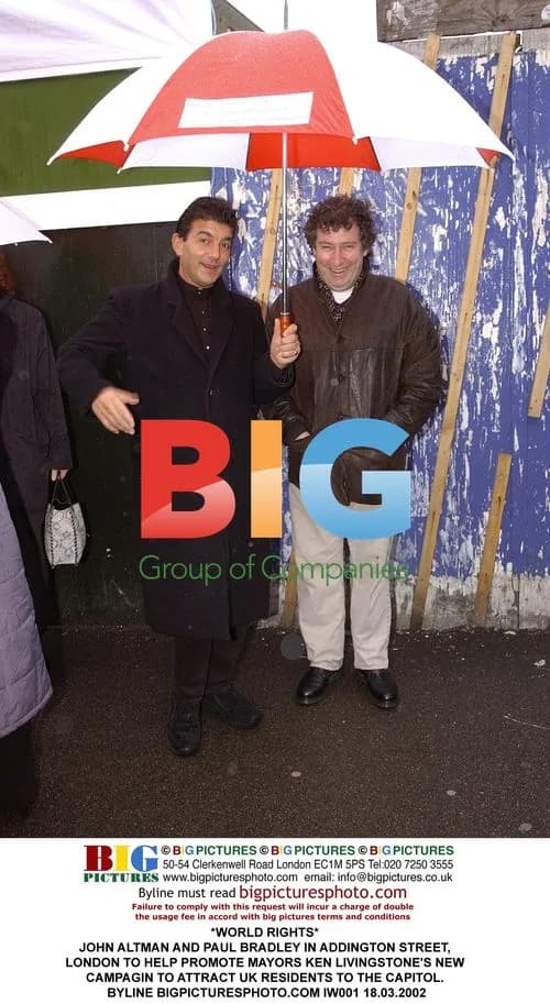 John Altman and Paul Bradley in London