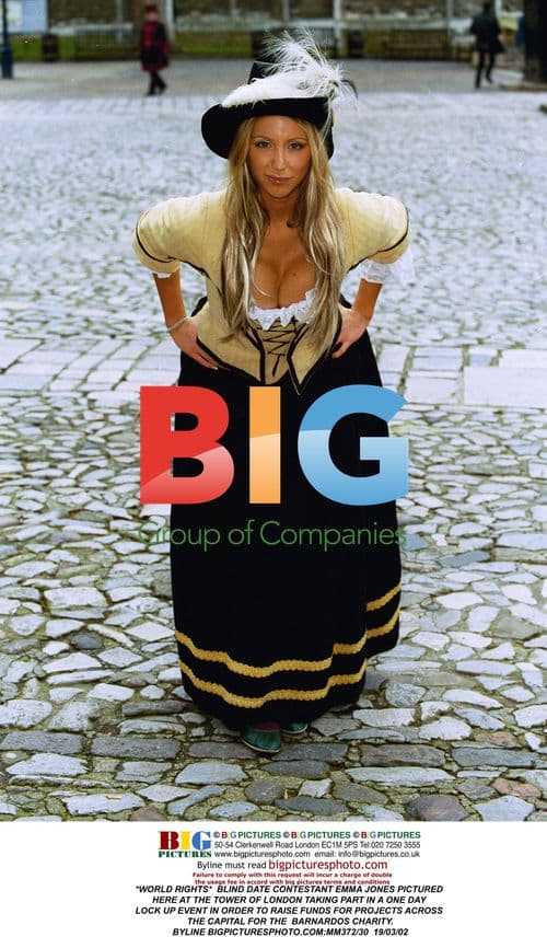 Blind Date Contestant Emma Jones at Tower of London