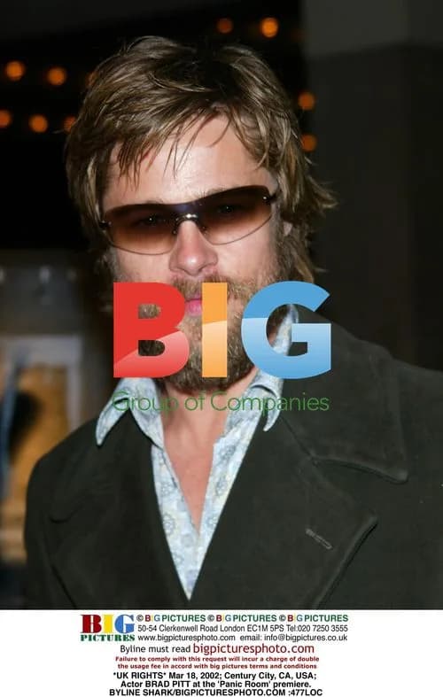 Brad Pitt at 'Panic Room' Premiere