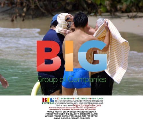 Pavarotti Fitness Workout in Caribbean