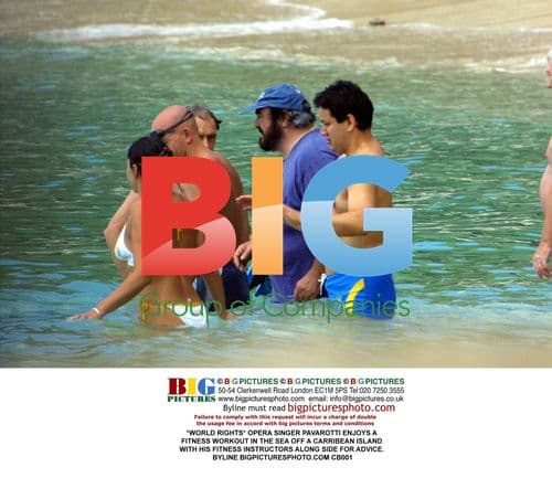 Pavarotti Fitness Workout in Caribbean