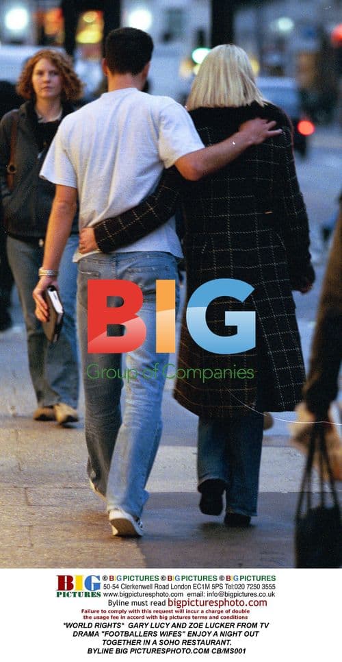 Gary Lucy and Zoe Lucker from TV show